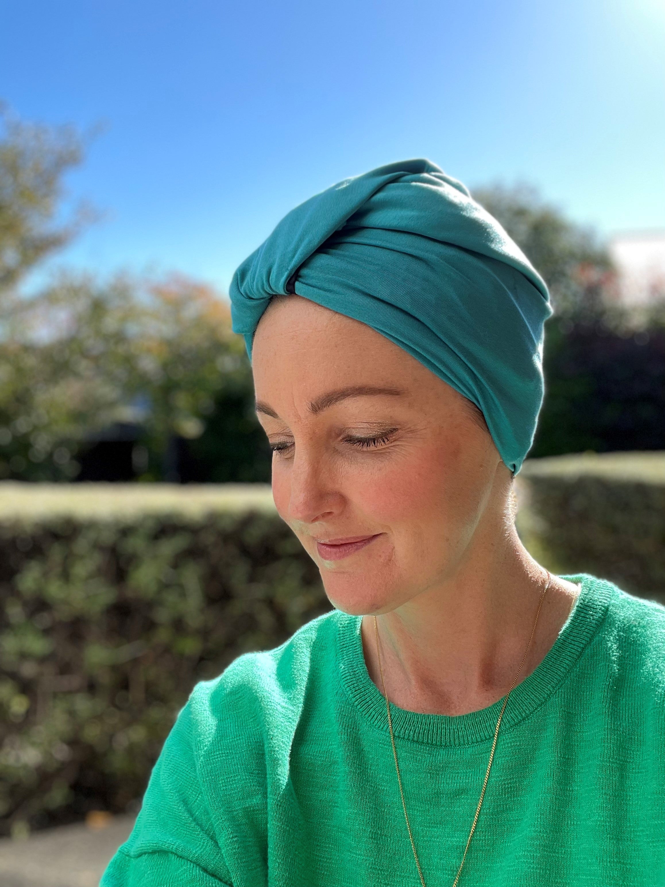 Silk Lined Tubular Hair Wraps